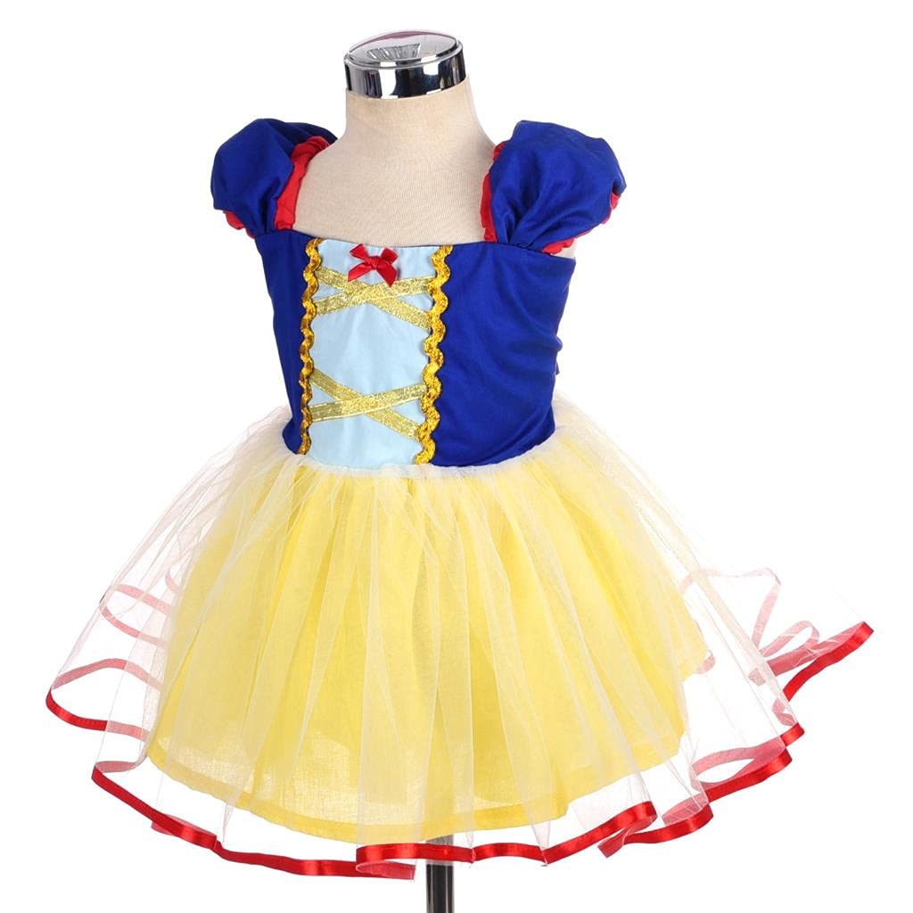 Elegant Daisy Princess Costume for Girls - Toddler Birthday, Halloween & Christmas Party Dress - Perfect for Dress-Up, Photo Shoots & Special Occasions