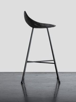 Hauteville 670 Counter Stool by Lyon Beton - Modern Bar Stool with Metal Frame & Comfortable Seat - Perfect for Kitchen Island, Breakfast Bar & Home Decor