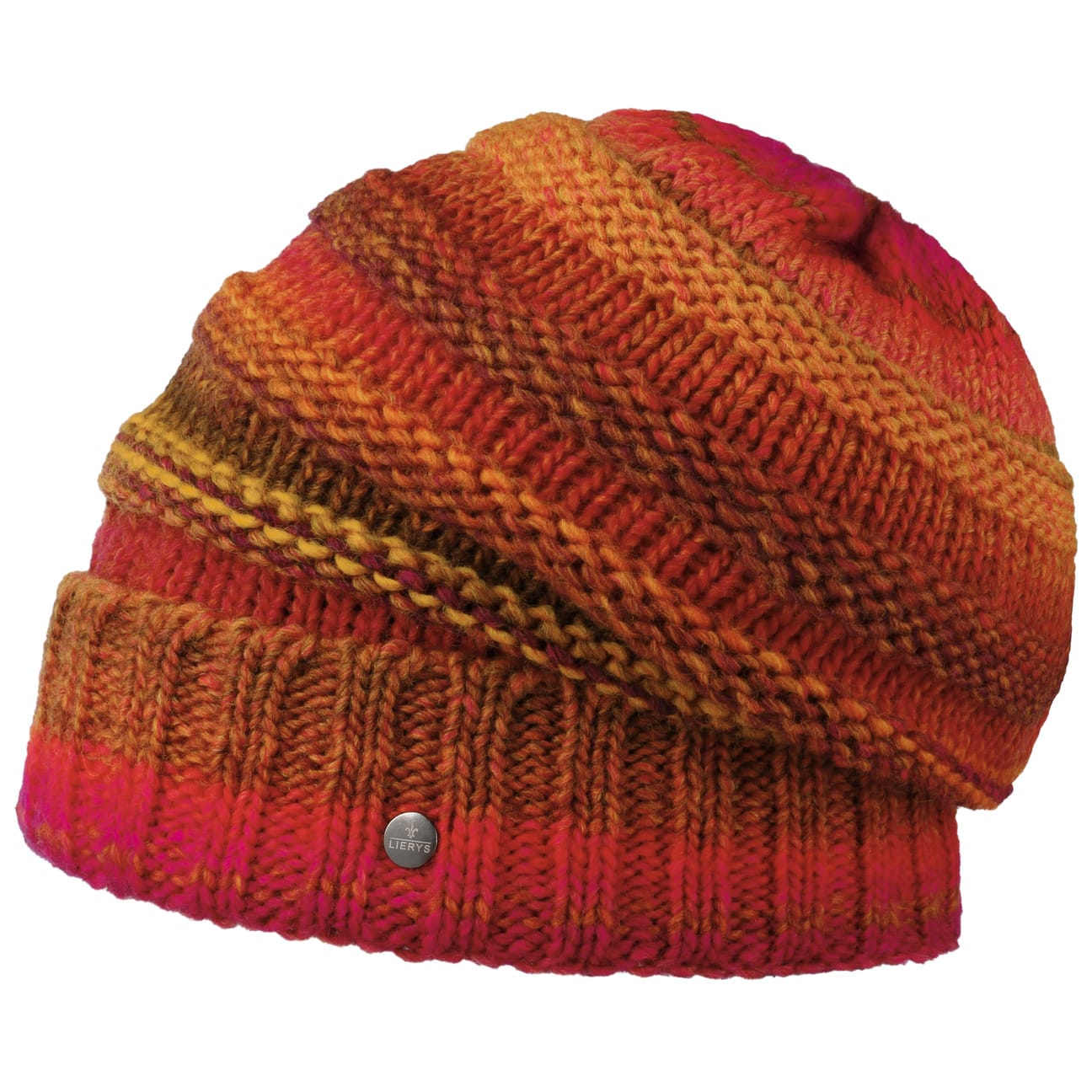 Lierys Bernardo Beanie - Fleece-Lined Winter Hat with Foldable Cuff for Men & Women - Perfect for Skiing, Snowboarding & Cold Weather Outdoor Activities