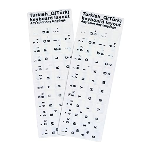 Turkish-white/Black Letters
