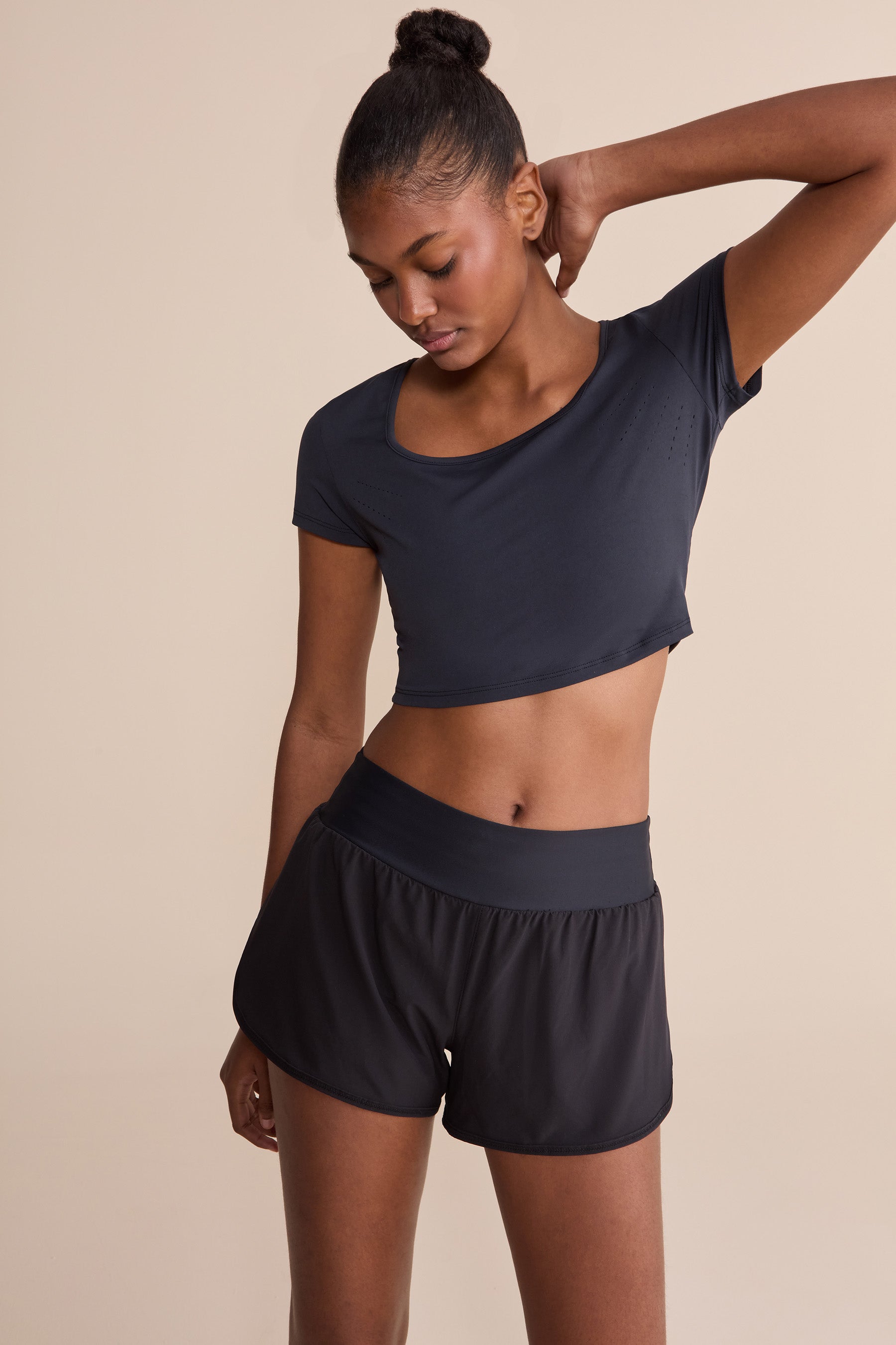 Trendy Broad Laser Cropped Top for Women - Fashionable Streetwear & Summer Outfits - Perfect for Concerts, Beach Days & Casual Wear
