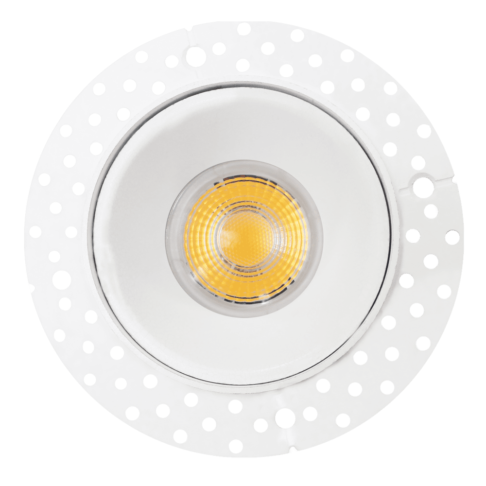 Radiant Lite 2 Inch Round Trimless LED Recessed Downlight - 14W, CCT Selectable (2700K-5000K) - Energy Efficient Downlight for Kitchen, Bathroom & Living Room Lighting