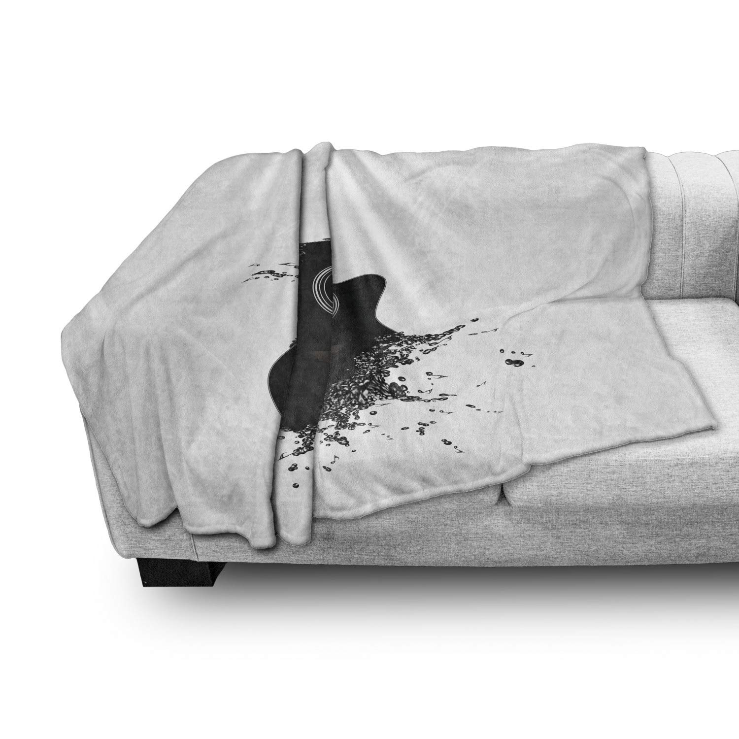 Ambesonne Guitar Throw Blanket - 60