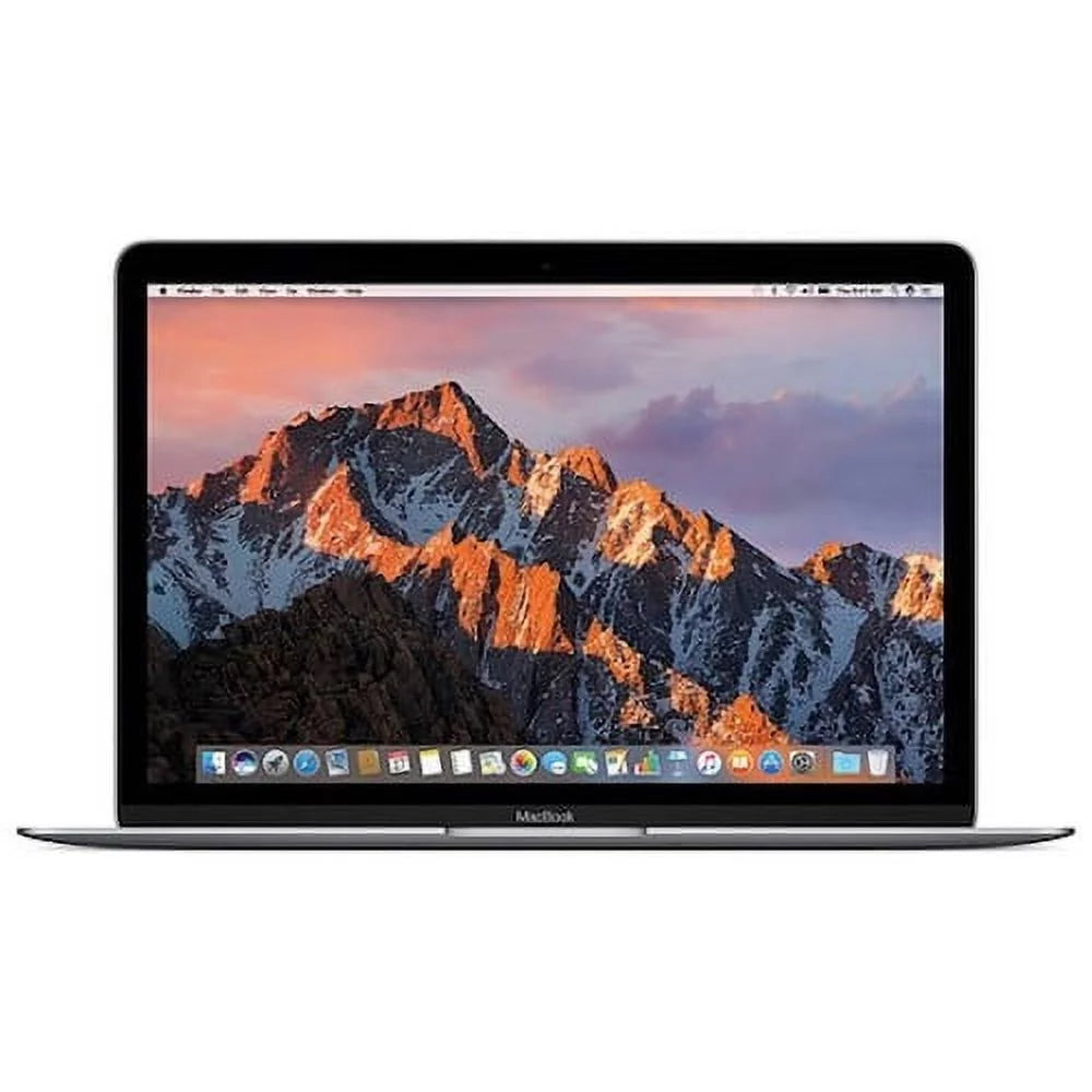 Refurbished Apple MacBook 12-inch 1.2GHz Core M3 Laptop - 8GB RAM, 256GB SSD (2017 Model) | Lightweight & Portable for Students, Business Travel & Remote Work