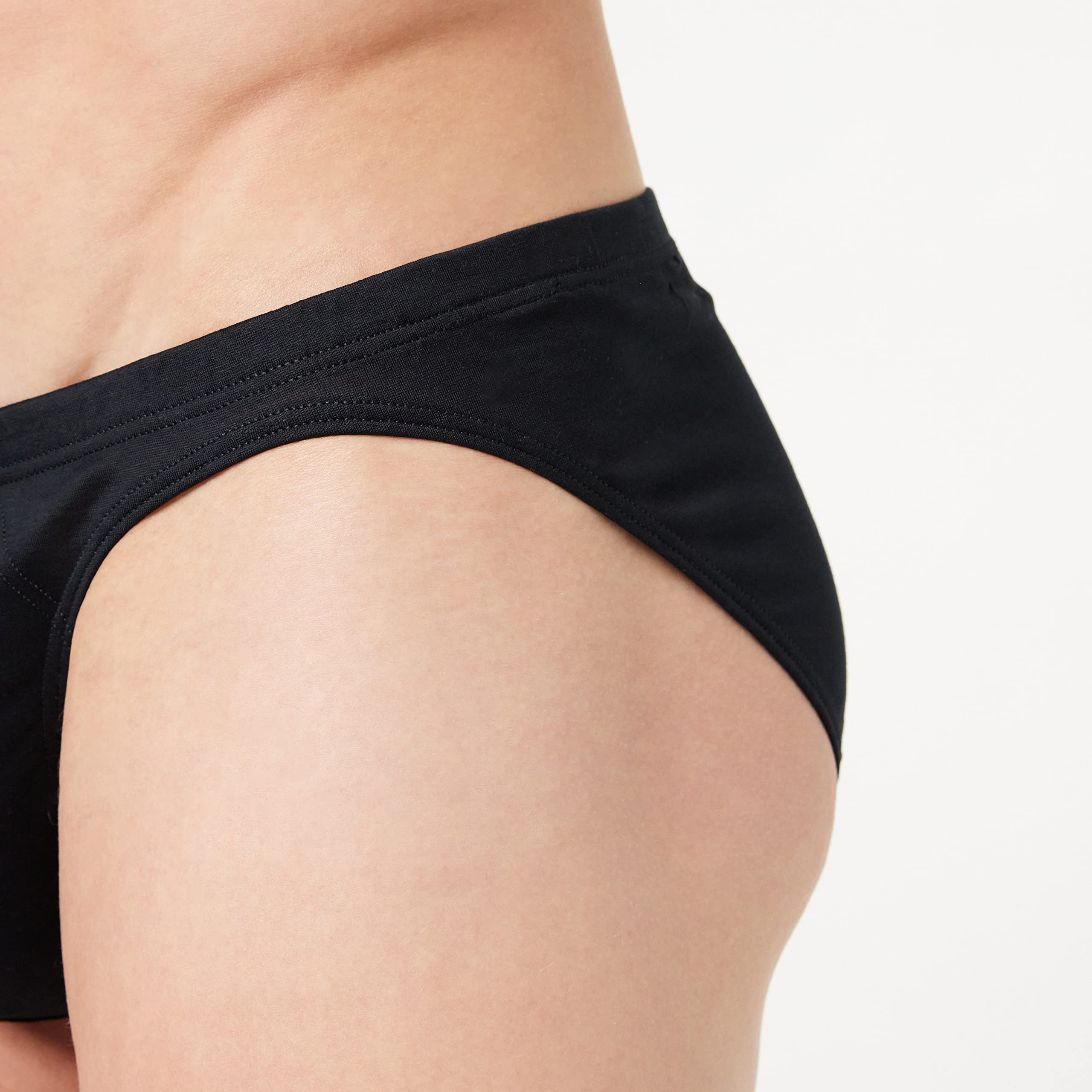 Hanro Men's Cotton Sporty Bikini Brief - Comfortable Underwear for Active Lifestyle, Gym & Everyday Wear