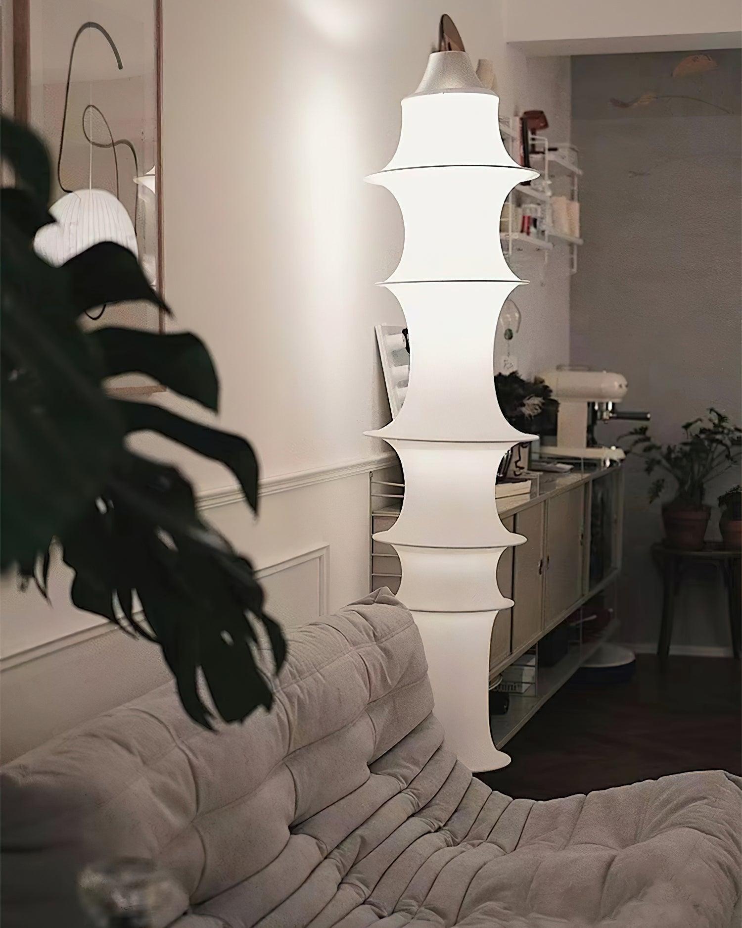 Auston Modern Floor Lamp - Adjustable Brightness LED Standing Light for Living Room, Bedroom & Office - Warm White & Cool White Light Modes - Perfect for Reading, Working & Relaxing