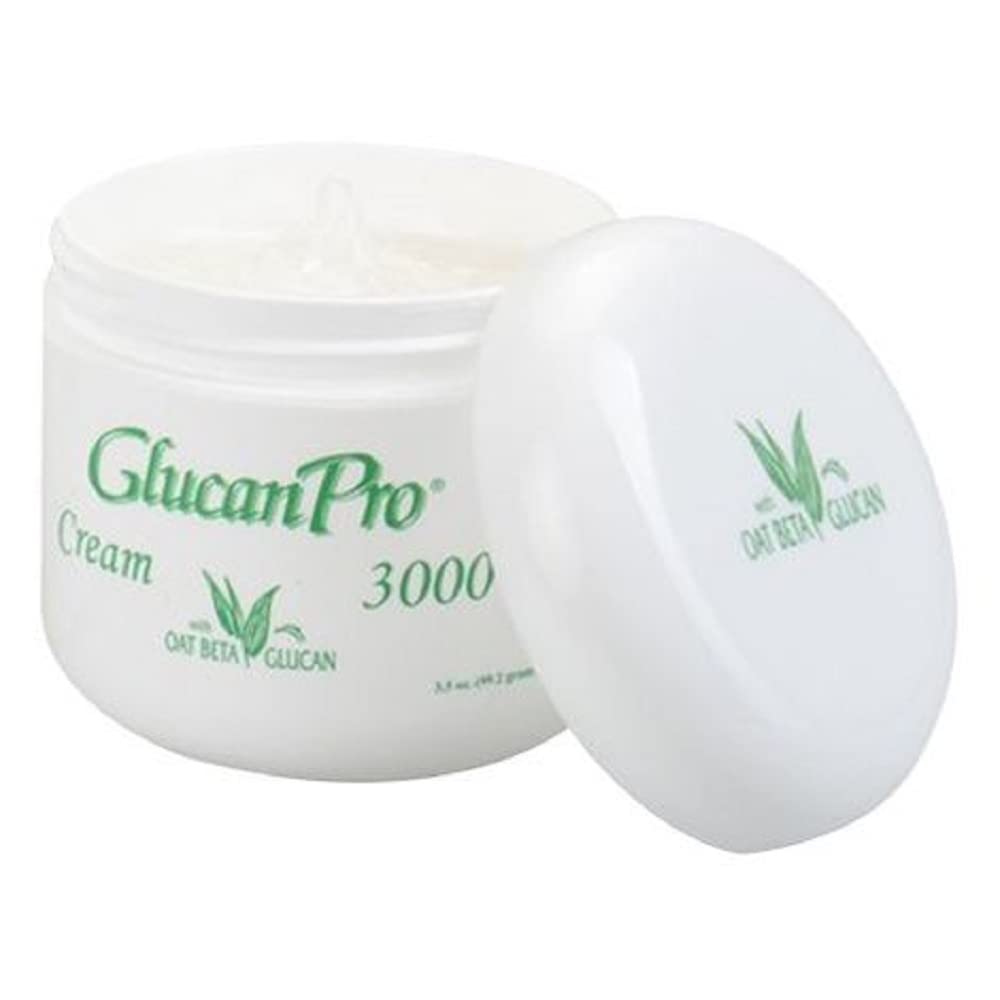 GlucanPro 3000 Oat Beta-Glucan Cream - 3.5 oz (99g) Moisturizing Face & Body Cream | Hydrating Skincare for Dry, Sensitive Skin | Dermatologist Recommended | Perfect for Daily Use & Nighttime Routine