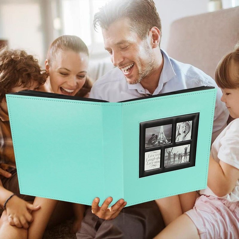 4x6 Photo Album with 1000 Pockets - Extra Large Capacity Scrapbook for Wedding, Family & Travel Memories | Acid-Free Archival Storage