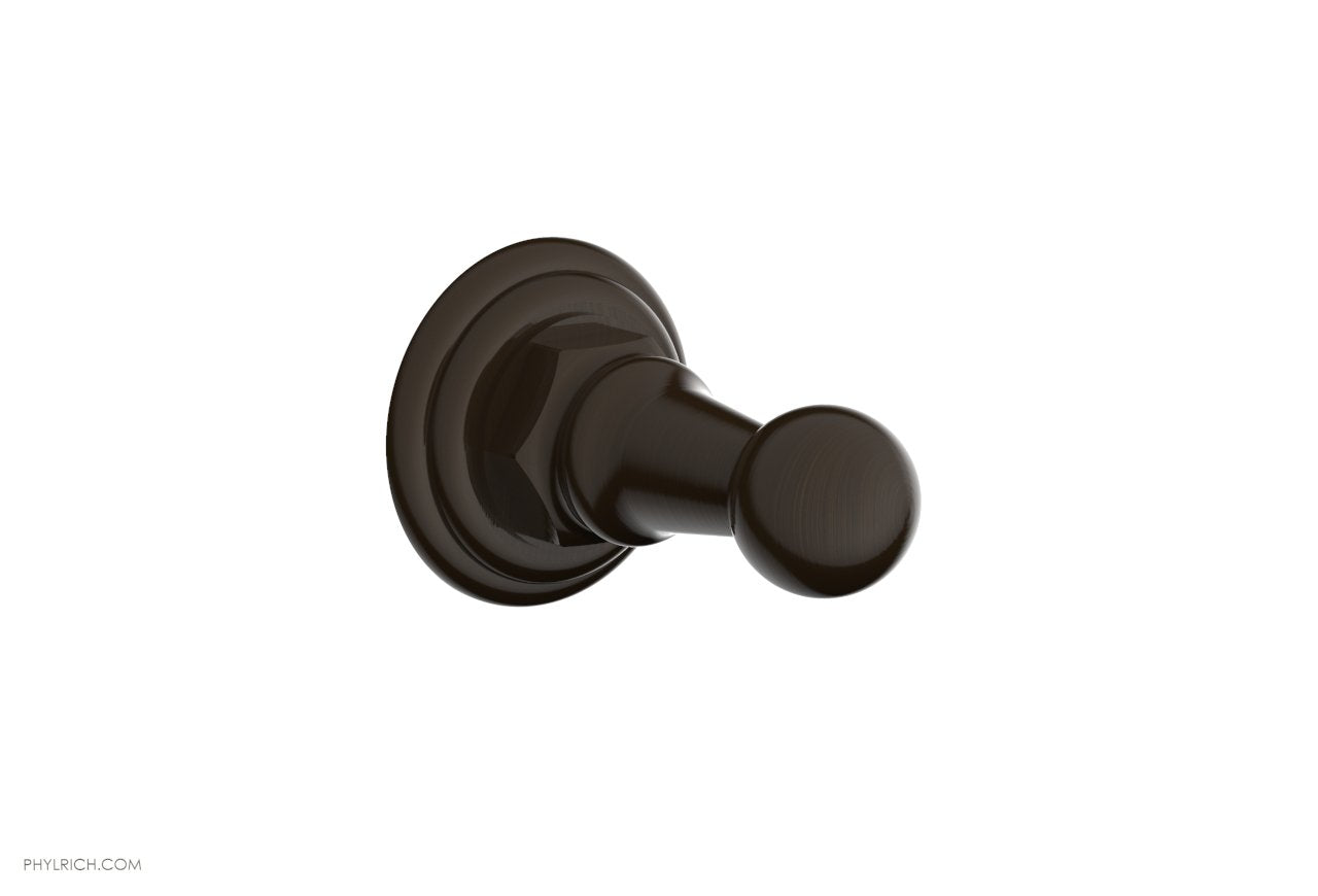 HEX TRADITIONAL Rustic Wall Mounted Robe Hook - 500 Series 76mm - Perfect for Bathroom, Bedroom, or Entryway Organization