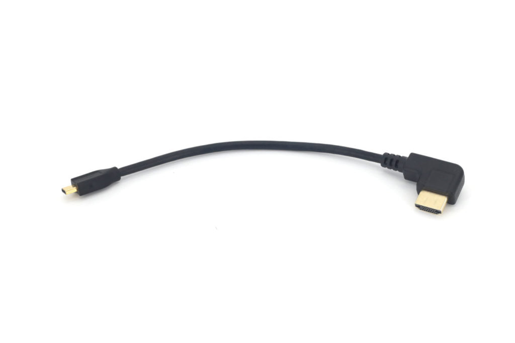 High-Speed HDMI Cable 190mm (7.5in) for Panasonic GH5/G9 Cameras - Internal Connection from HDMI Bulkhead to Camera - Perfect for Studio & Field Videography
