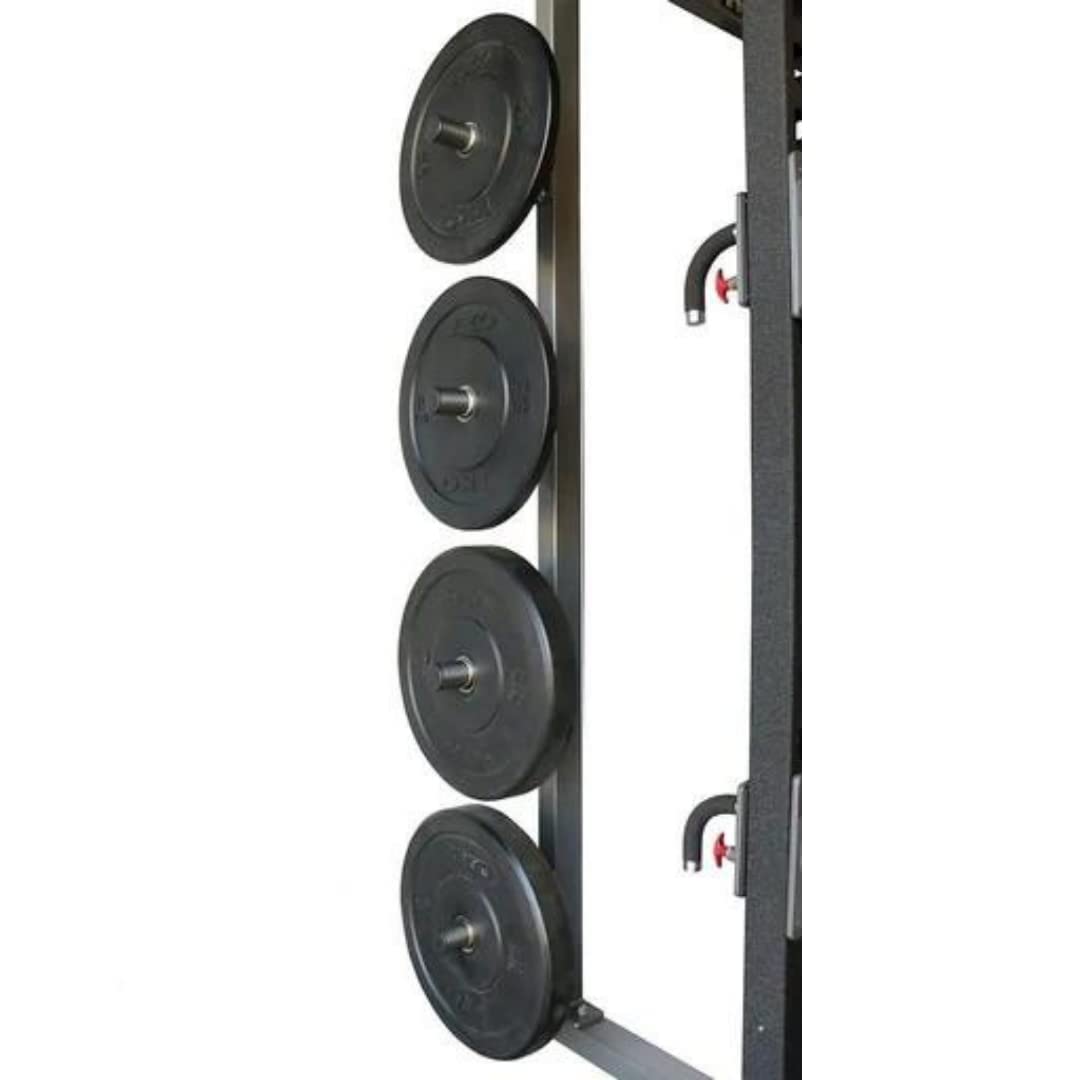 Heavy Duty Power Rack for Home Gym - Squat Rack with Pull-Up Bar & Weight Plate Storage | Perfect for Strength Training, Weightlifting & CrossFit Workouts