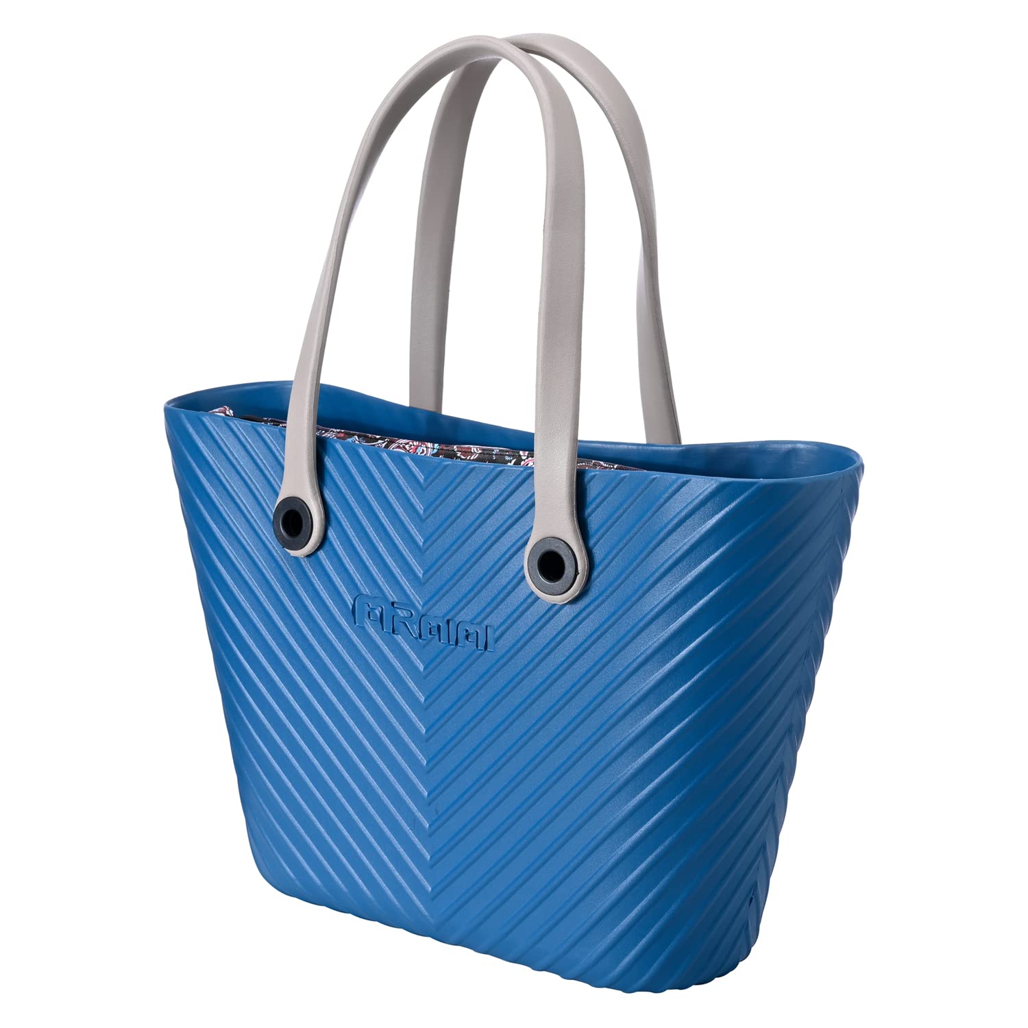 Women's Waterproof EVA Beach Tote - Lightweight Travel Shoulder Bag for Pool & Vacation