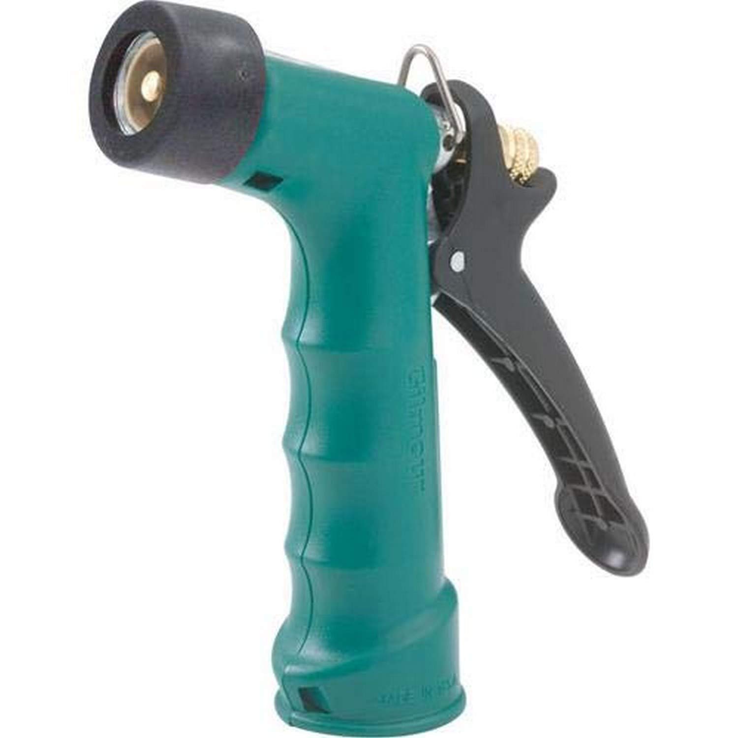 Gilmour Insulated Grip Water Hose Nozzle with Threaded Front - Heavy Duty Spray Nozzle for Garden, Lawn & Car Washing - Leak Proof Design - Pack of 2 (Ideal for Outdoor Cleaning, Plant Watering & Pet Bathing)