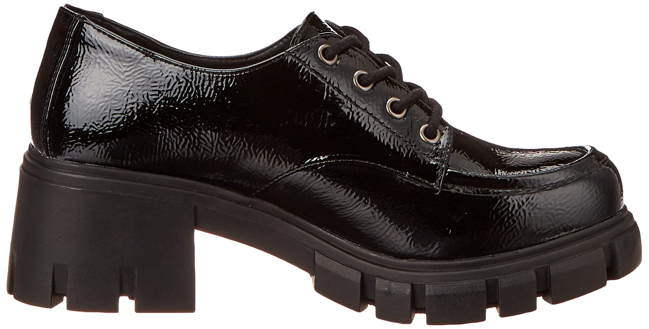 Chinese Laundry Women's NOYZ Oxford Shoes - Black Size 8 | Comfortable Casual Lace-Up Sneakers for Work, Travel & Everyday Wear