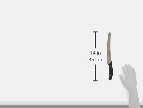 Ken Onion SKY 9-Inch Silver Bread Knife - Ultra Sharp Stainless Steel Blade for Slicing Bread, Cakes & Pastries - Perfect for Home Baking, Restaurants & Professional Chefs