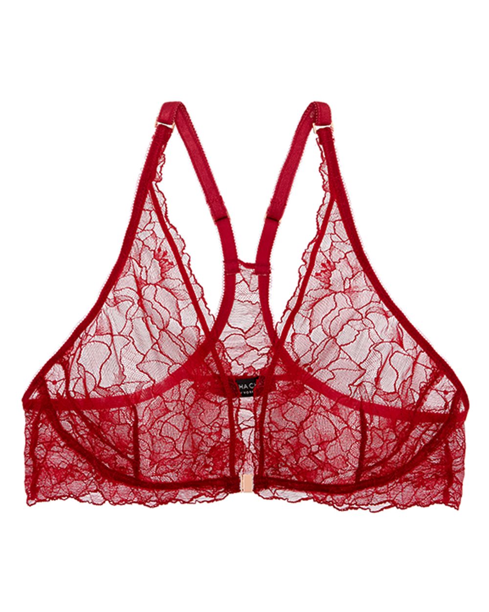 Sexy All Lace Halter Bra for Women - Comfortable & Supportive Underwire Push Up Bikini Top - Perfect for Beach, Pool Party & Romantic Date Nights