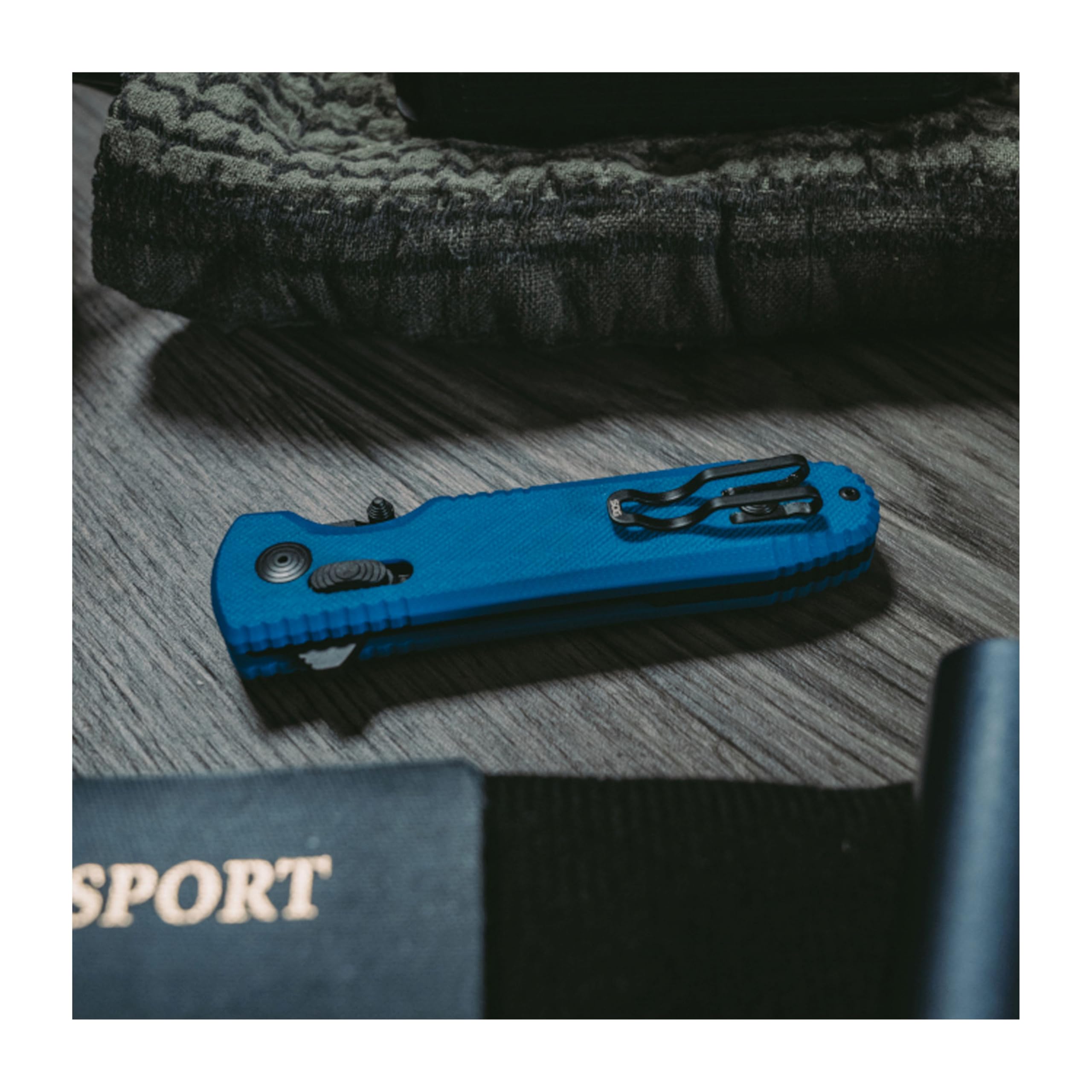 SOG Pentagon XR LTE Lightweight Professional Ambidextrous Folding Knife - 3.66