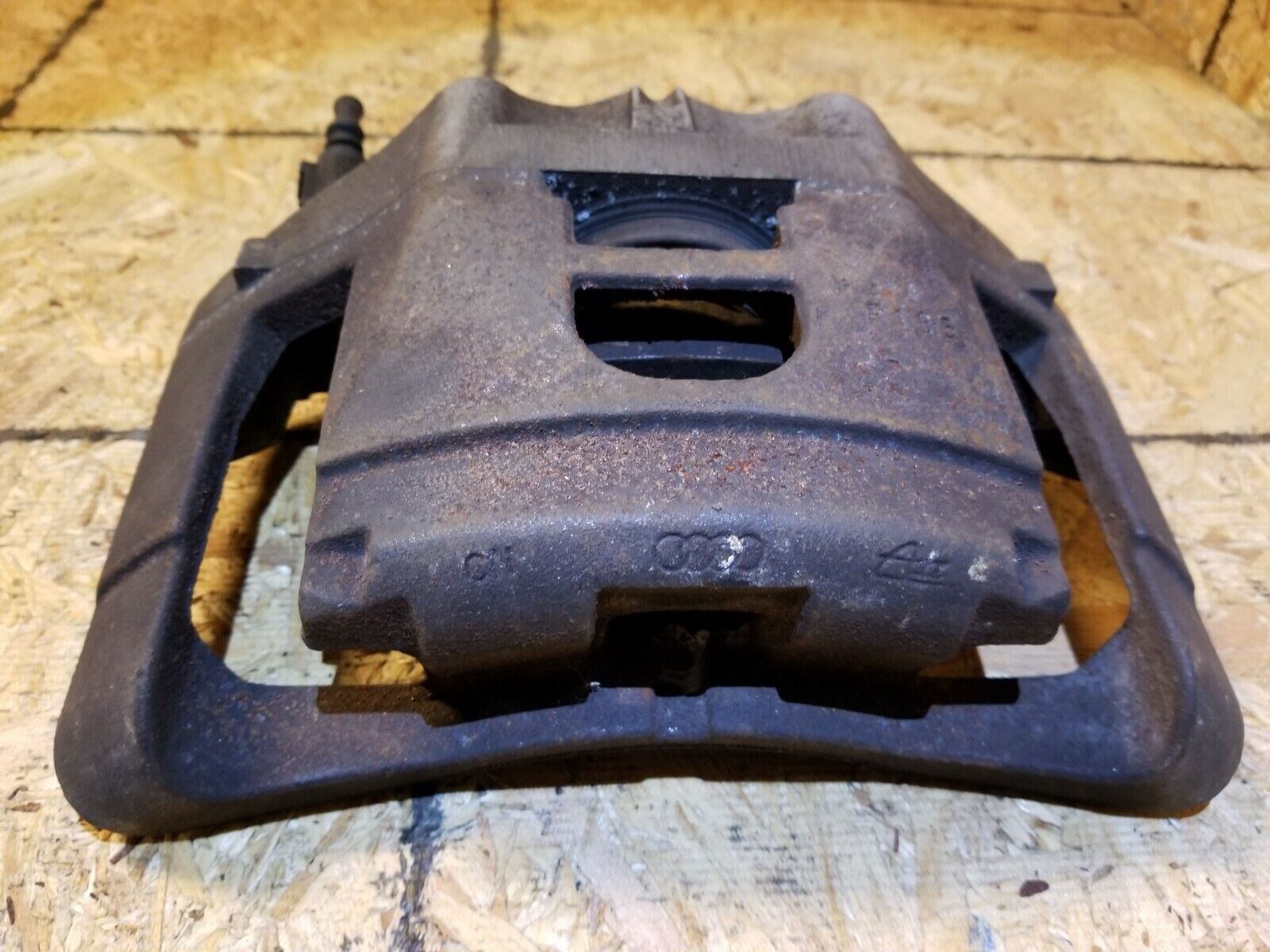 05-08 Audi A6 C6 Front Left Brake Caliper - Driver Side OEM Replacement Part - Perfect for Brake System Repair & Performance Upgrade
