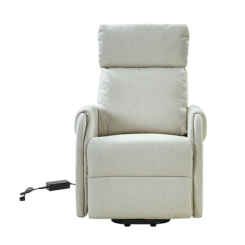 Justo Power Wired Controller Recliner Chair - Electric Lift Recliner with Remote Control for Living Room, Home Theater & Elderly Comfort (Brown) - Perfect for Relaxation, Movie Nights & Mobility Assistance