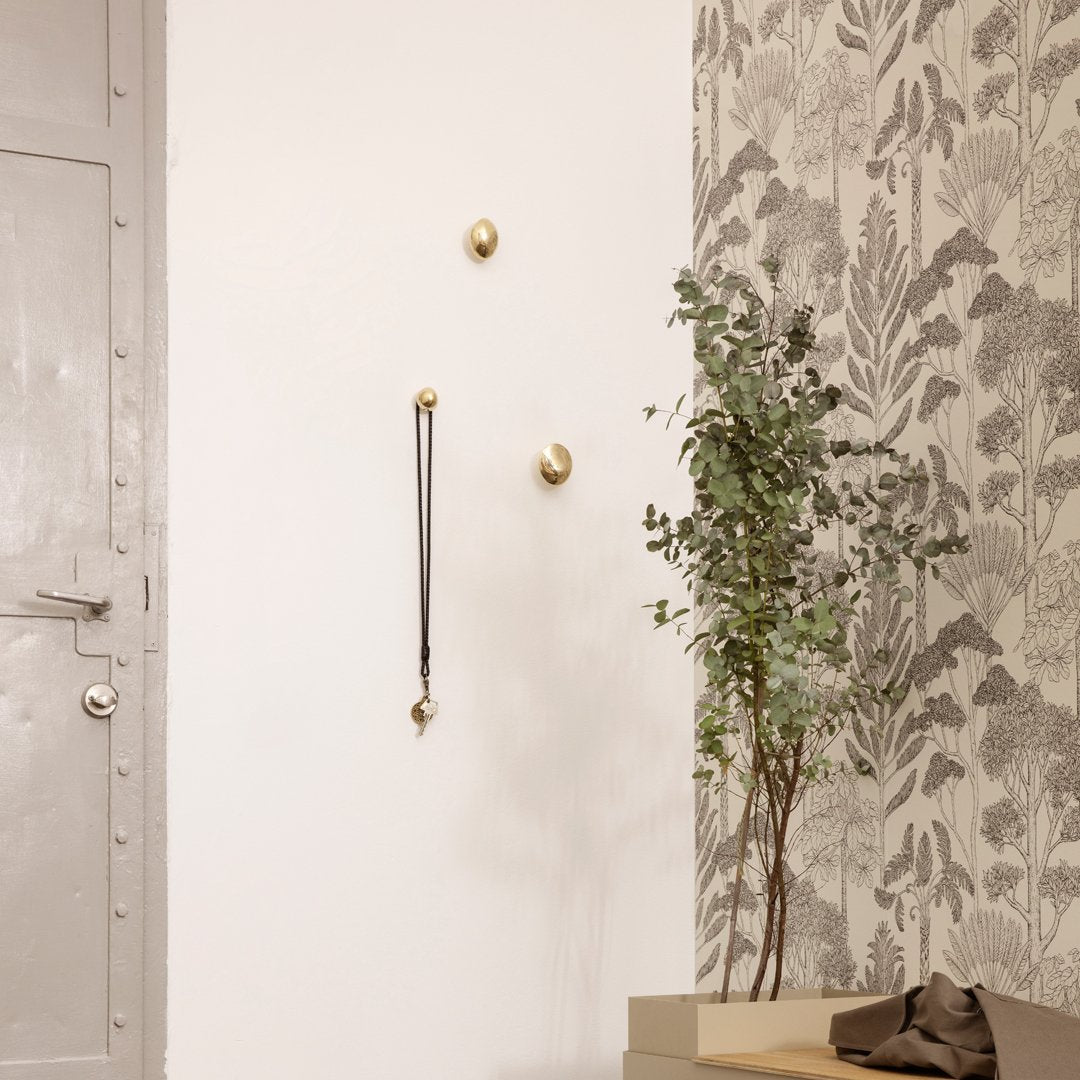 Premium Chanterelle Hook - Heavy Duty Stainless Steel Wall Hook for Kitchen, Bathroom & Garage - Perfect for Hanging Towels, Utensils & Tools