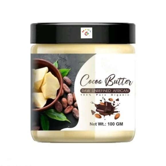 MFHL Organic Cocoa Butter Body Lotion for Dry Skin - Deep Moisturizing & Nourishing Cream - Natural Hydration for Face, Hands & Body - Perfect for Winter Care & Daily Skincare Routine