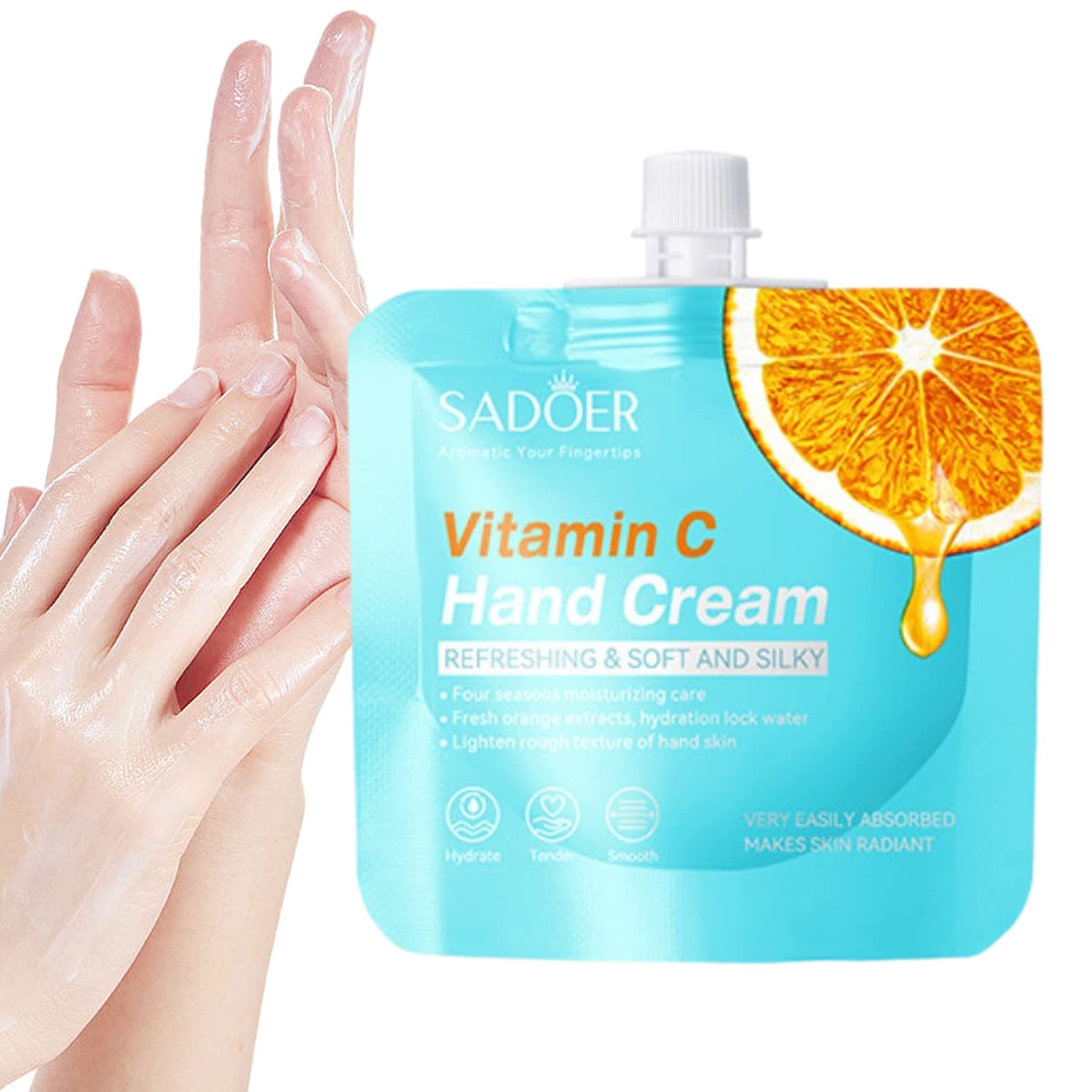 Ultra Hydrating Hand Cream for Women - 30g Deep Moisturizing & Repairing Rejuvenating Hand Lotion | Dry Skin Care, Cracked Hands Treatment | Perfect for Winter, Office Use & Daily Hand Care