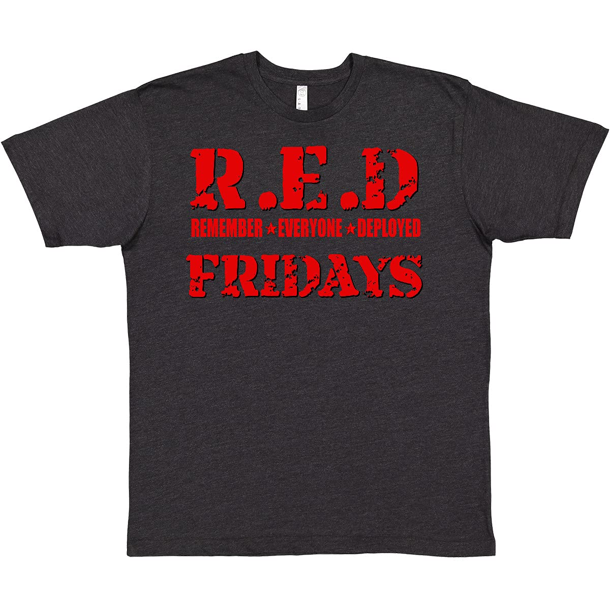 Inktastic Red Fridays T-Shirt - Comfortable Cotton Tee for Men & Women - Perfect for Casual Wear, Weekends, and Patriotic Events