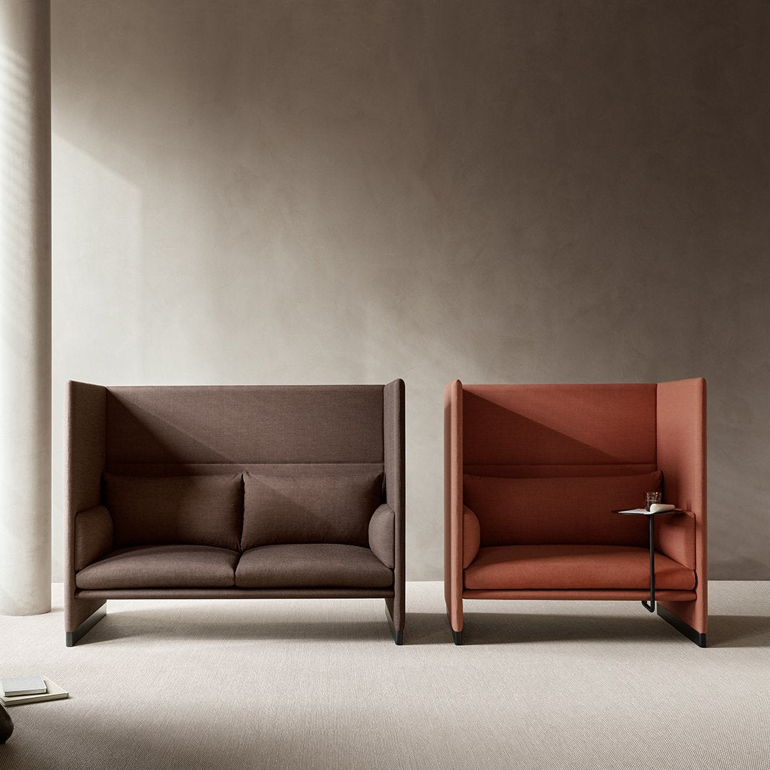 High Back Lounge Chair - Ergonomic Comfort for Living Room, Office & Relaxation - Modern Design for Home & Workspace