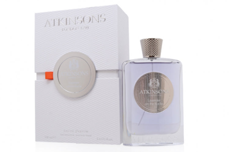Atkinsons Lavender On The Rocks Eau de Parfum Spray for Women - Floral Fresh Fragrance for Day & Night Wear, Date Nights & Special Occasions