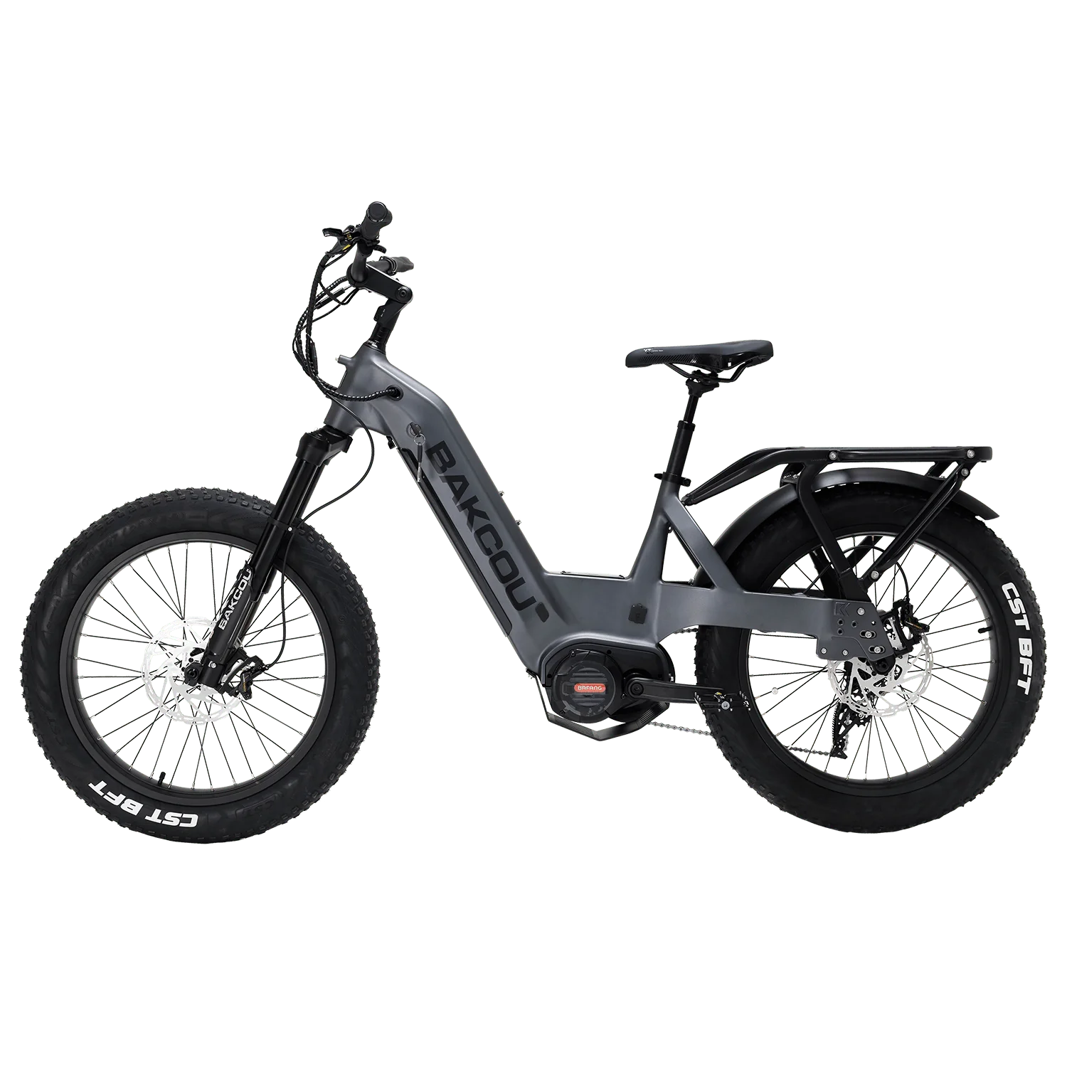 Bakcou Mule SD 24 Electric Bike - 750W Bafang Motor, 48V 17.5Ah Battery, All-Terrain Fat Tire eBike for Hunting, Camping & Off-Road Adventures