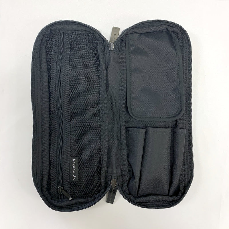Po832Bk Slim Black Brush Pouch - Compact & Lightweight Makeup Brush Holder for Travel & On-The-Go - Perfect for Artists, Makeup Lovers & Professionals [HC1426]