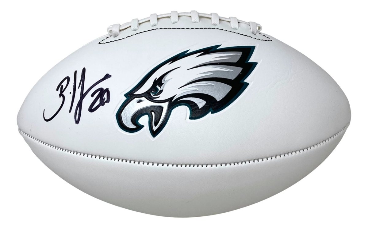 Brian Dawkins Autographed Philadelphia Eagles Logo Football - Official NFL Memorabilia for Eagles Fans & Collectors - Perfect for Display, Gifts, and Sports Memorabilia Collections