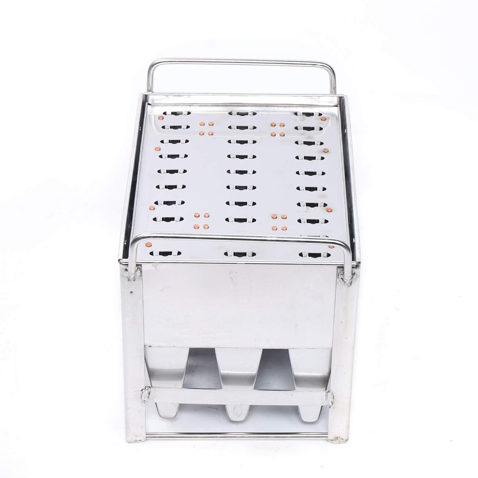 30Pcs Stainless Steel Popsicle Molds with Sticks - Reusable Ice Cream Maker Tools for Homemade Frozen Treats - Perfect for Summer Parties, Kids Snacks & DIY Desserts