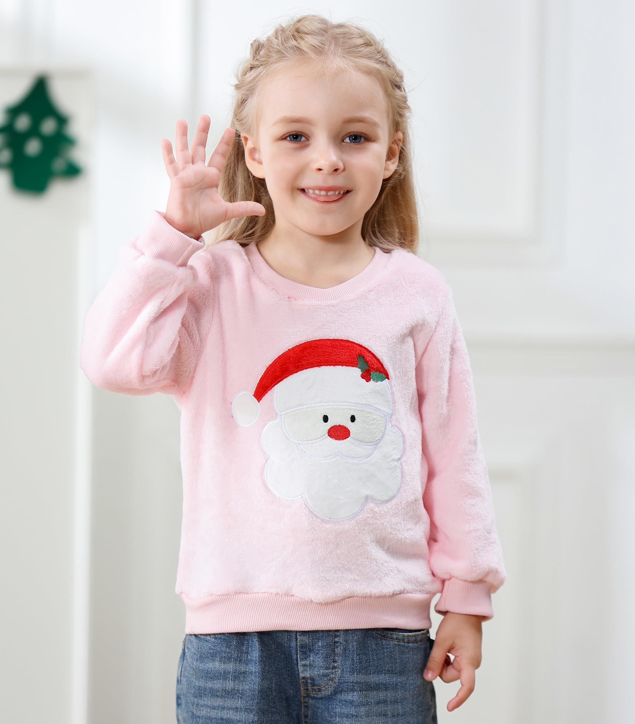 Halloween Thanksgiving Toddler Outfits - Pumpkin Turkey Sweatshirt Fuzzy Fleece Clothes for Boys & Girls | Cozy Fall Winter Wear for Parties, Family Gatherings & Holiday Photos