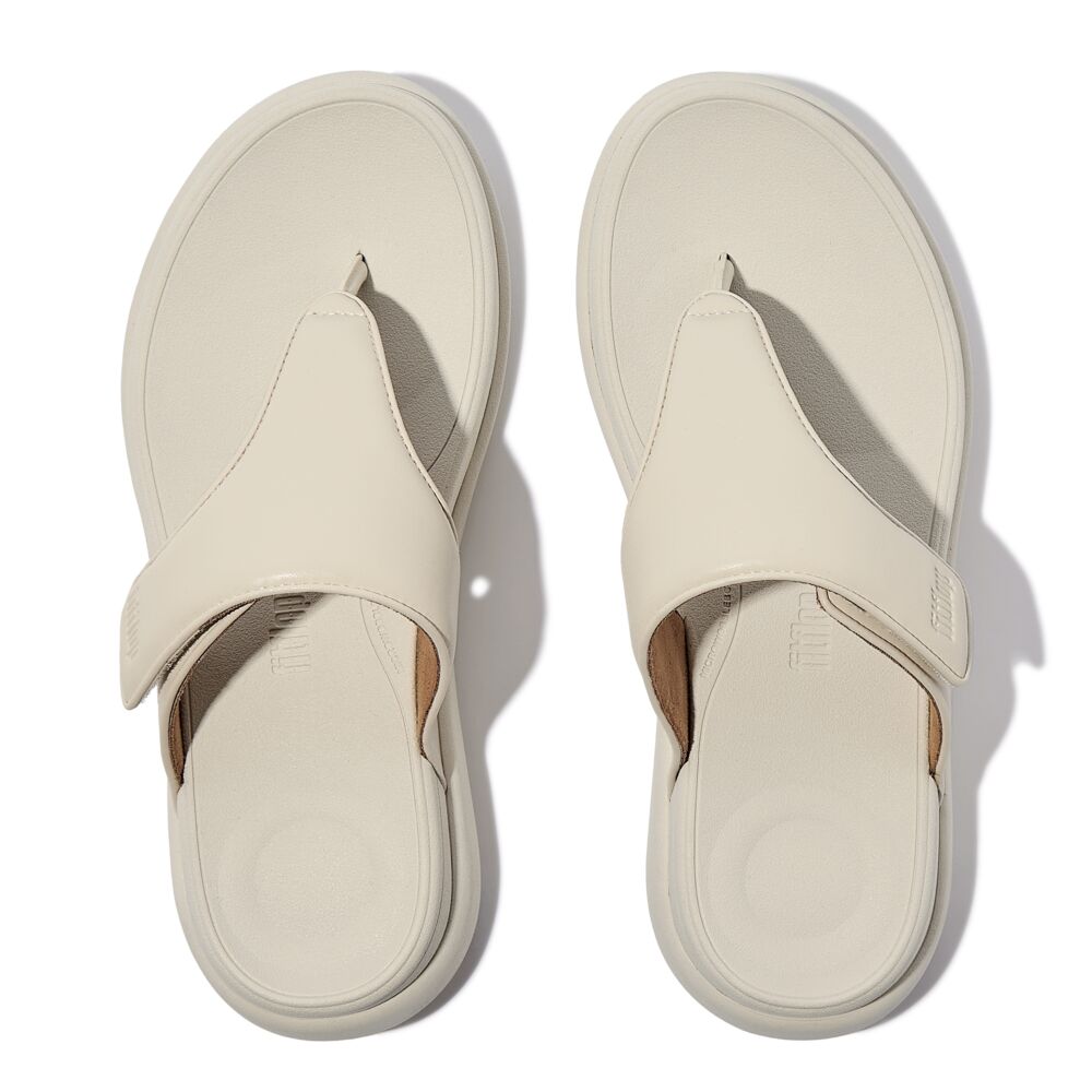 FitFlop F Mode Go Adjustable Flatform Sandals for Women - Comfortable Walking Shoes with Arch Support, Slip-Resistant Sole - Perfect for Travel, Beach & Summer Outfits (Paris Beige)