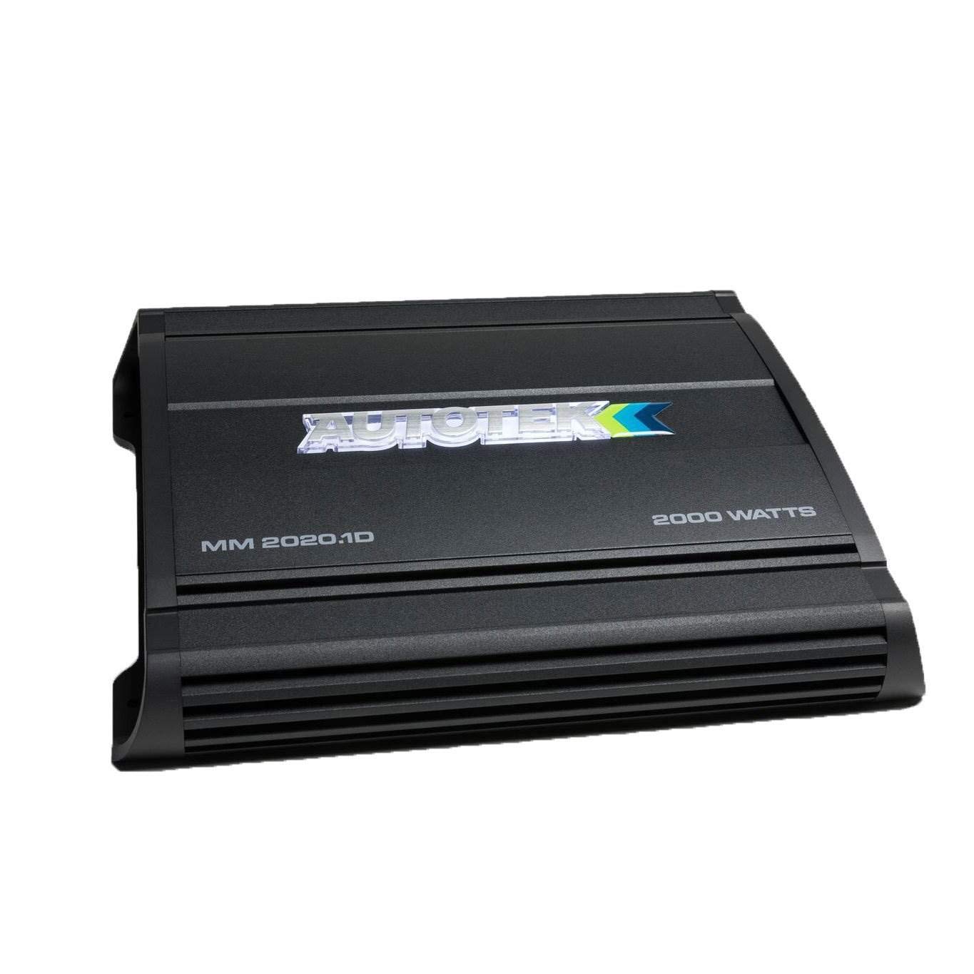 Autotek MM2020.1D Mean Machine 2000W Monoblock Class D Car Amplifier - Powerful Bass Boost for Car Audio Systems & Subwoofers