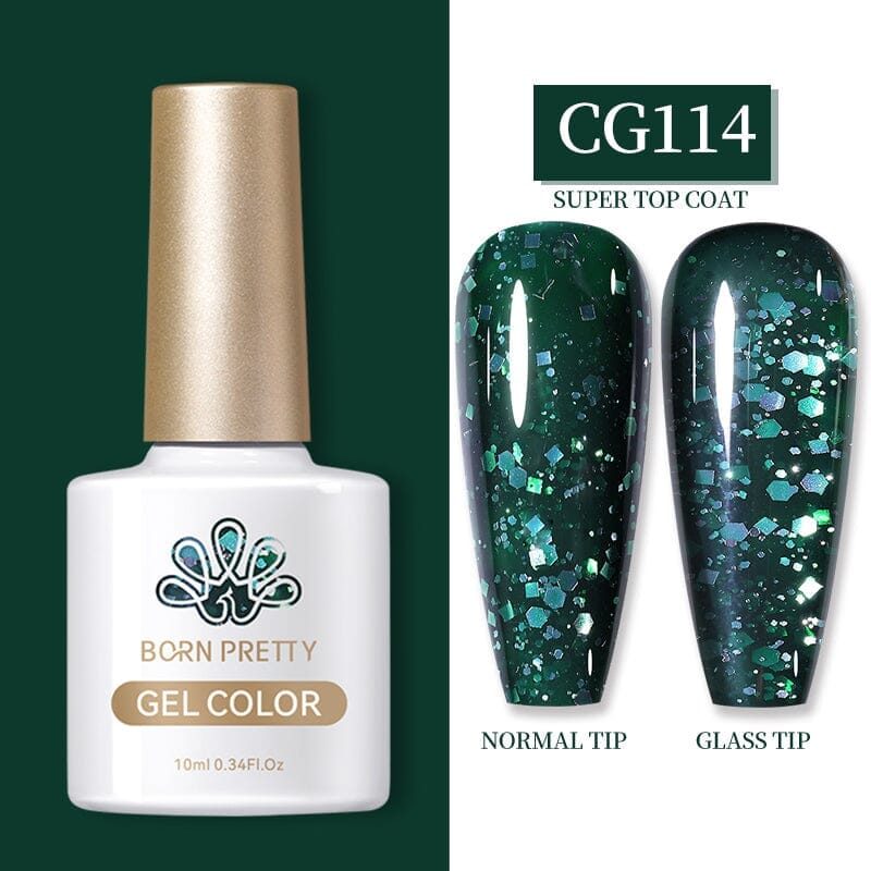 Silky White Series Gel Nail Polish 10ml (CG101 CG130) - Long-Lasting Shine for Manicures & Pedicures at Home or Salon