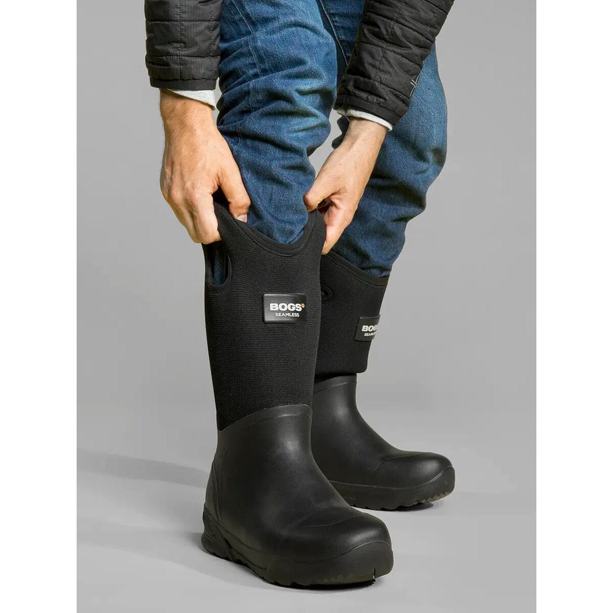 BOGS BOZEMAN Tall Waterproof Insulated Men's Winter Boots - Black - Perfect for Snow, Hiking & Outdoor Adventures