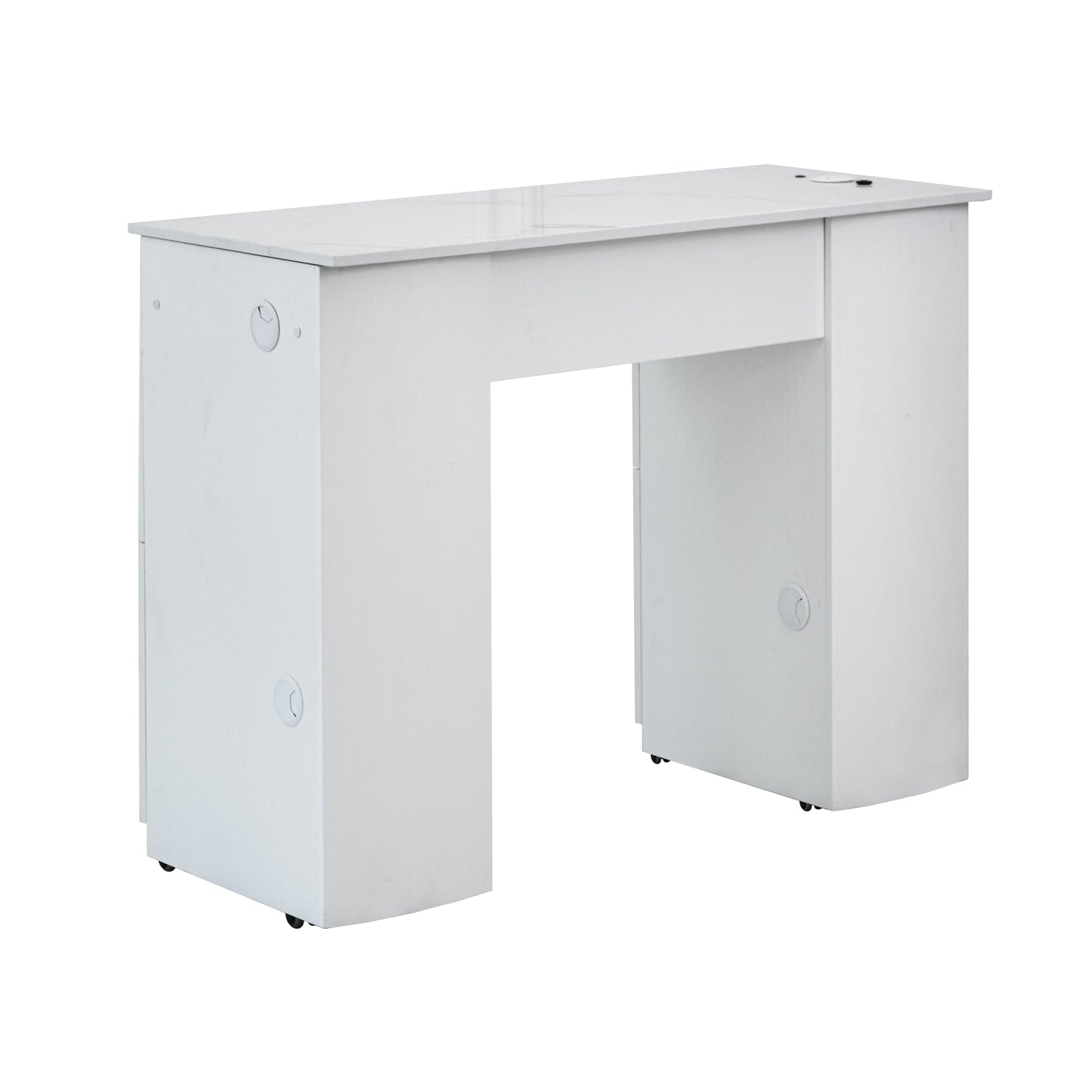 Professional AVIGNON Manicure Table for Nail Salon - Single Station with Storage Drawer - Perfect for Home & Salon Nail Care Services