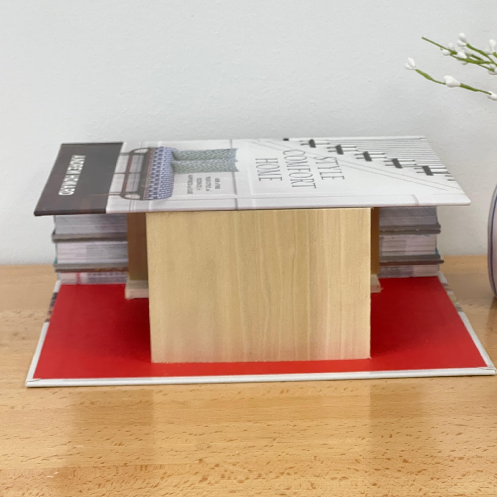 Horizontal CovoBox™ - Electronics Organizer & Hidden Storage Box | Hide Router, Cable Box, Modem, Wires & Cords | Discreetly Conceal Jewelry, Money & Documents | Works with Dish, Comcast, Verizon, Echo, Roku & Apple TV | Perfect for Living Room, Bedroom & Office Organization
