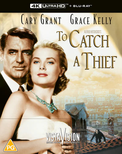 To Catch a Thief Collector's Edition 4K UHD + Blu-ray | Alfred Hitchcock Classic Movie | Perfect for Home Theater & Film Collector's Display