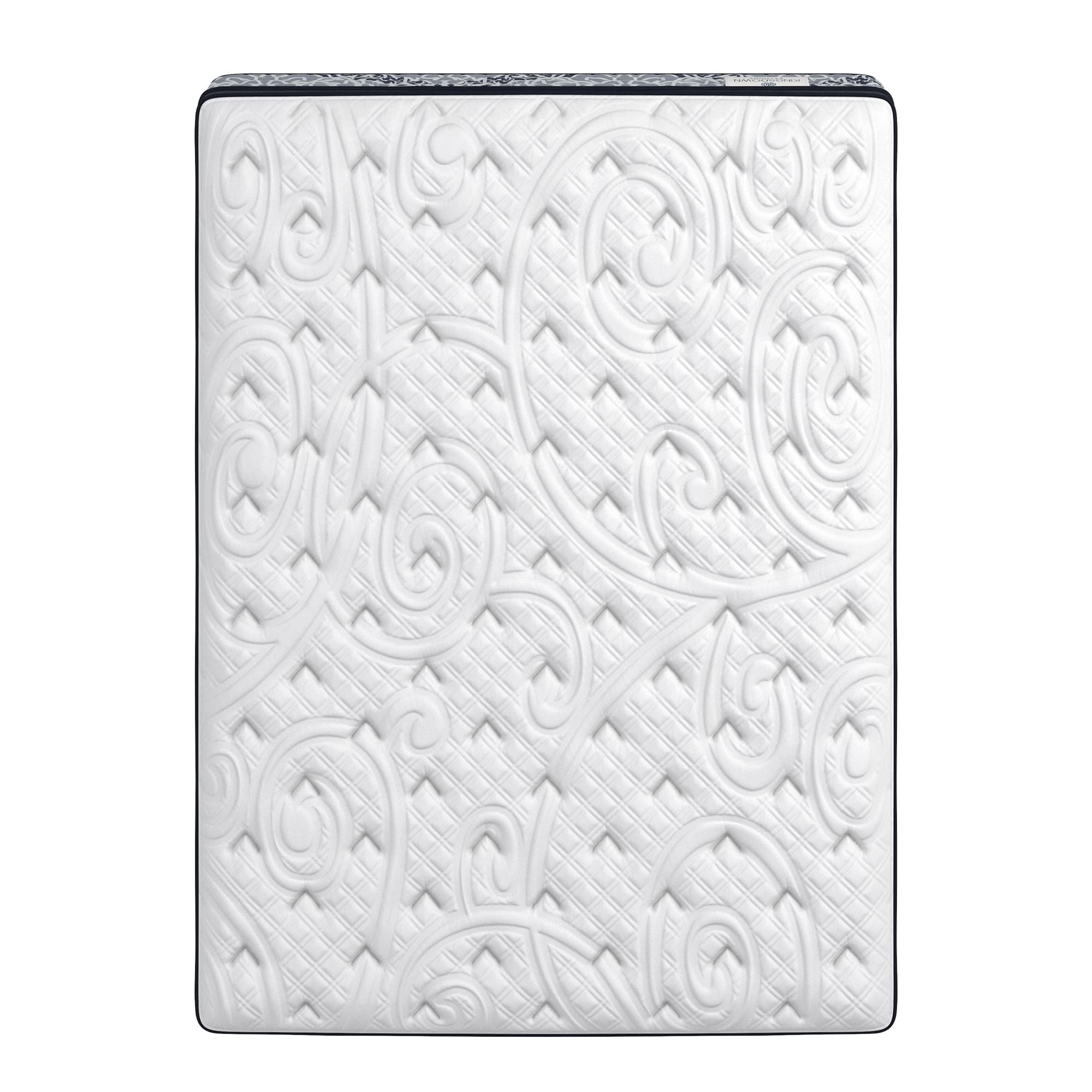 Kingsdown Firm Euro Pillow Top Hybrid California King Mattress - 15-inch Cooling Gel Memory Foam with Motion Isolation & Quilted Top for Cool, Luxury Sleep - Perfect for Hot Sleepers & Couples in Master Bedrooms