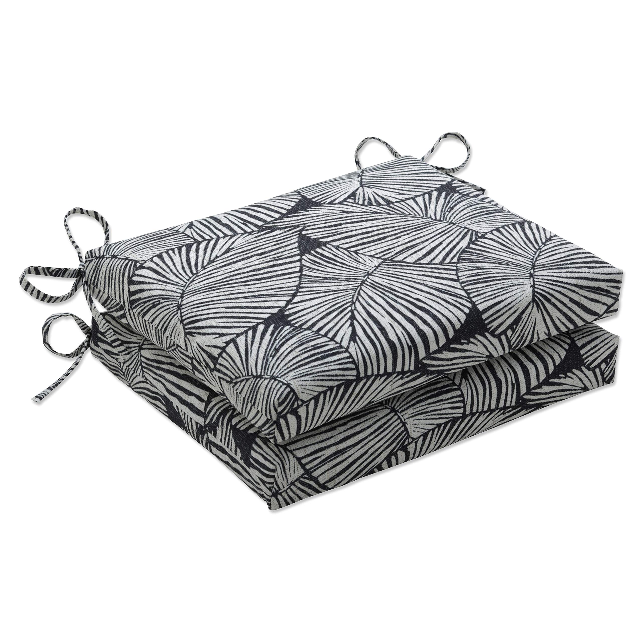 Premium Talia Noir Square Corner Seat Cushions 18.5