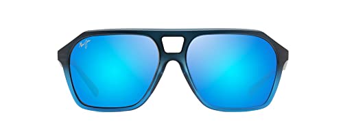 Matte Black Fade to Blue/Blue Hawaii