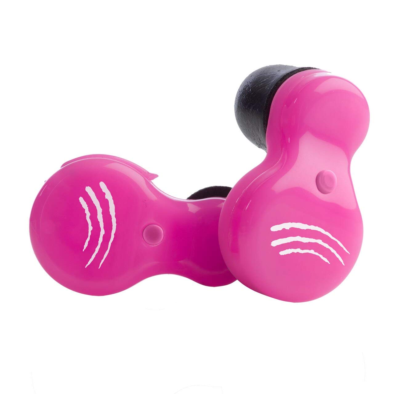 Ghost Stryke Ear Plugs - Noise Cancelling & Comfortable Hearing Protection for Sleeping, Concerts & Travel (Pink) - Block Loud Noises & Improve Sleep Quality