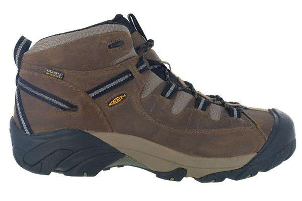 Keen Targhee II Mid Waterproof Hiking Boots for Men & Women - Lightweight & Durable Outdoor Shoes for Trail Running, Backpacking & Mountain Climbing