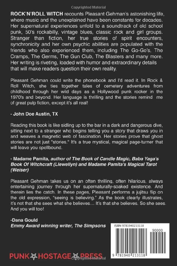 Rock 'N' Roll Witch: A Memoir of Sex Magick, Drugs & Rock 'N’ Roll - True Story of Music, Rebellion & Occult Practices | Perfect for Music Lovers, Witchcraft Enthusiasts & Memoir Readers