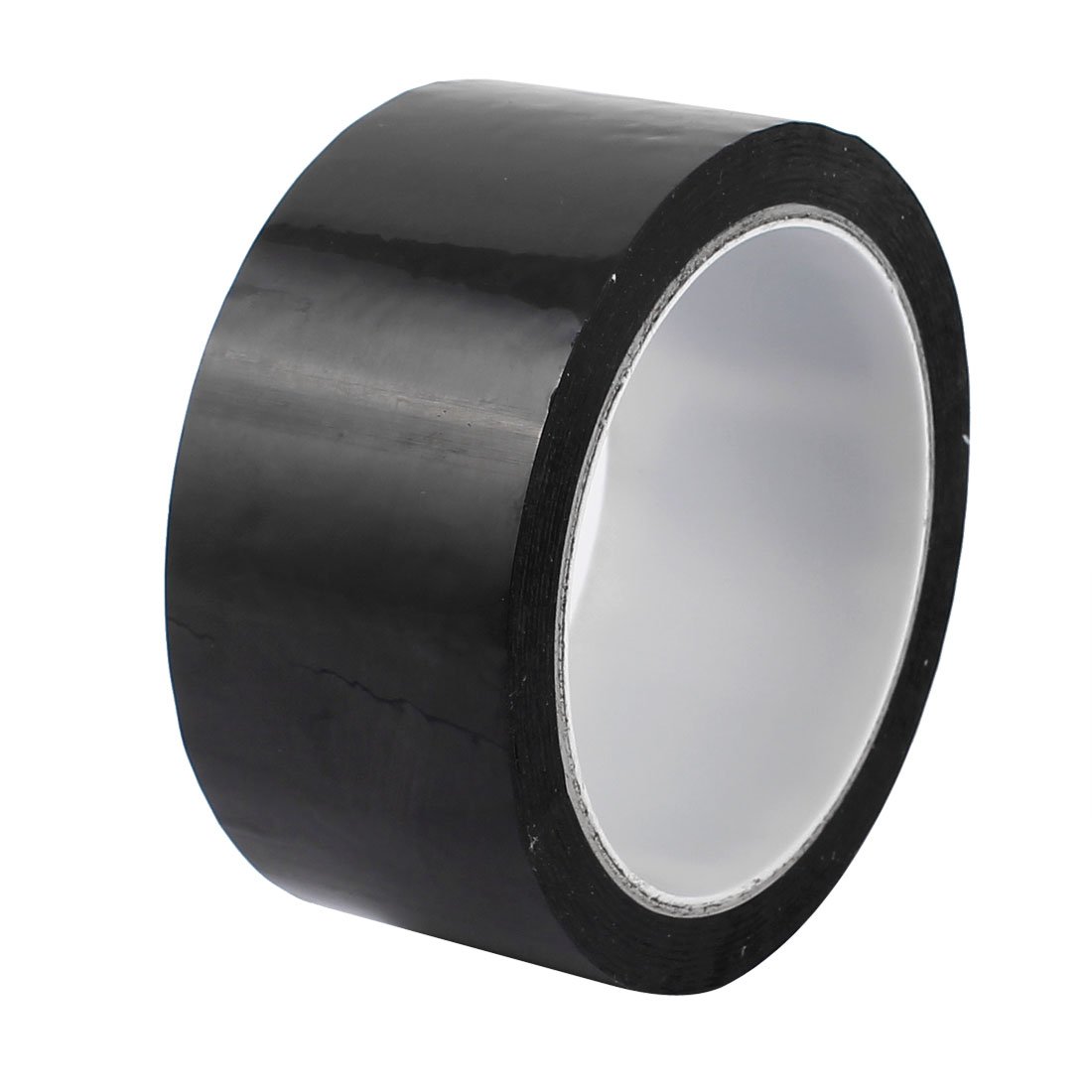 Self Adhesive Mylar Tape 50mm x 50M Black - Strong Bonding for Crafts & Repairs