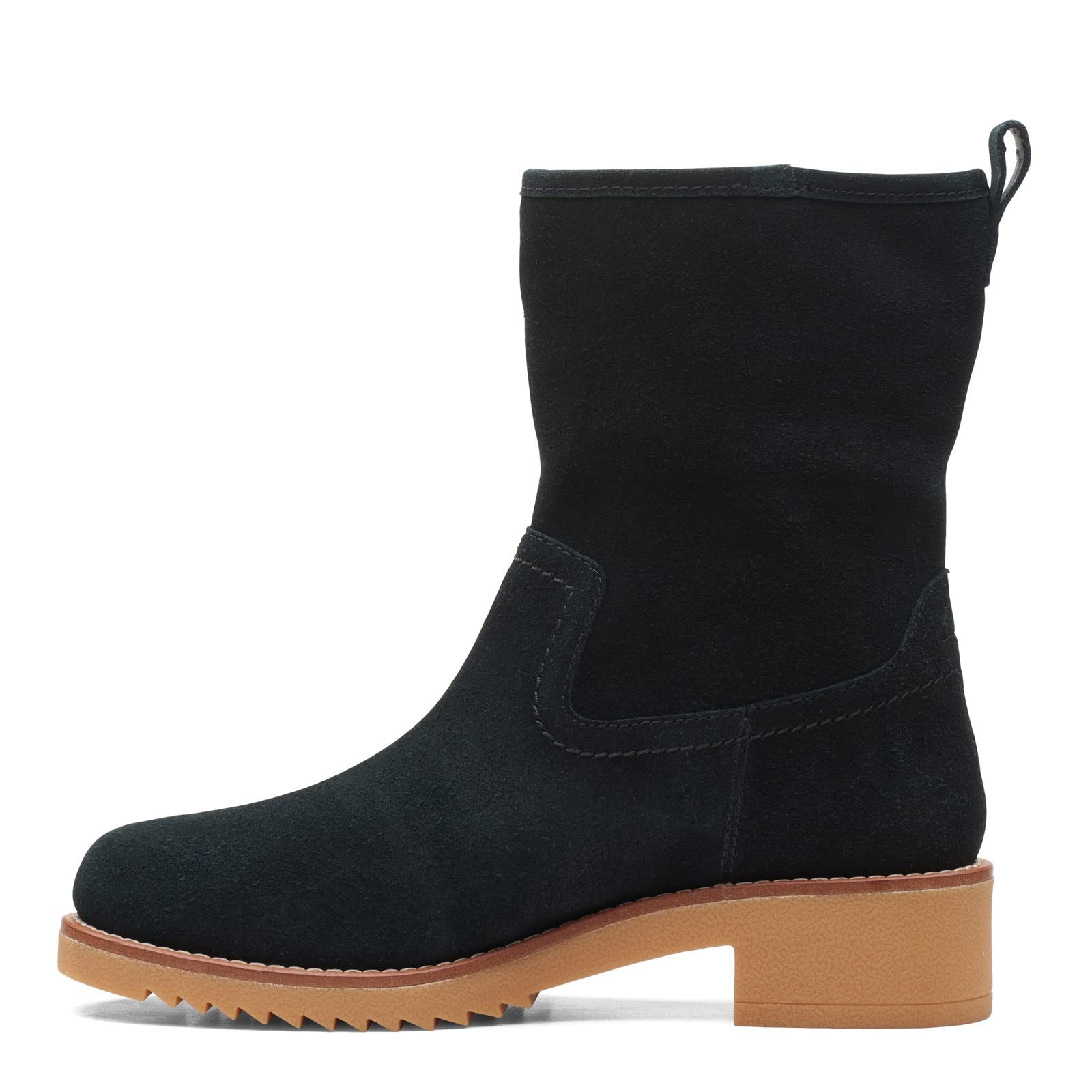 Clarks Women's Eden Mid Hi Boot - Comfortable Ankle Boots for Fall & Winter | Stylish Casual & Work Boots for Women