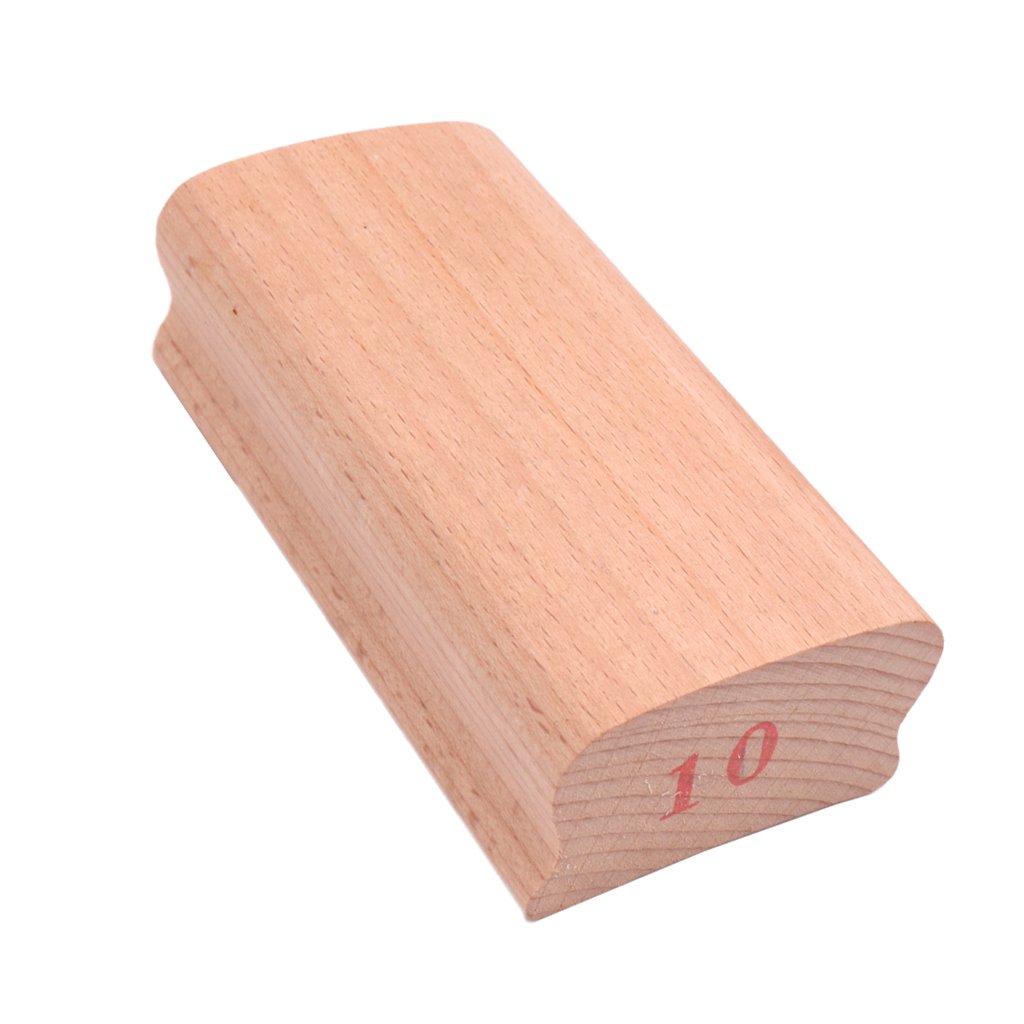 Fityle 10-Inch Polished Fret Radius Sanding Block for Guitar Repair - Professional Luthier Tool Kit for Acoustic & Electric Guitars - Perfect for Fret Leveling, Neck Shaping and DIY Guitar Maintenance